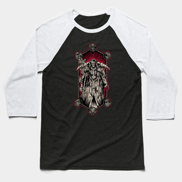 Throne of Kings Baseball T-Shirt by AdamWorks